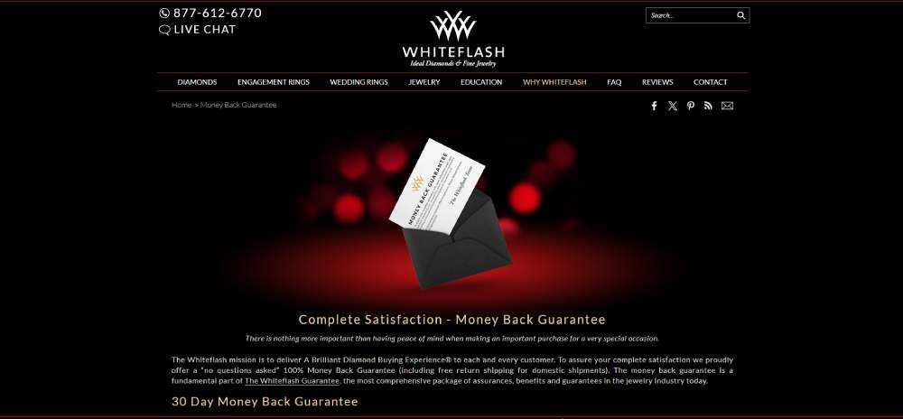 Whiteflash returns policy