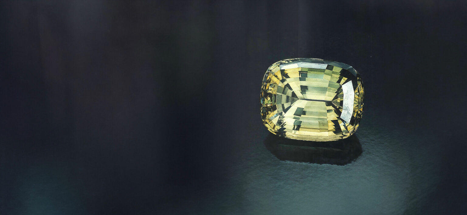 Faceted Chrysoberyl