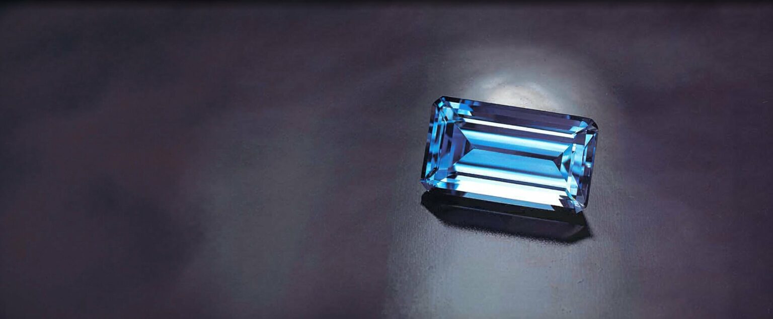 Irradiated Blue Topaz