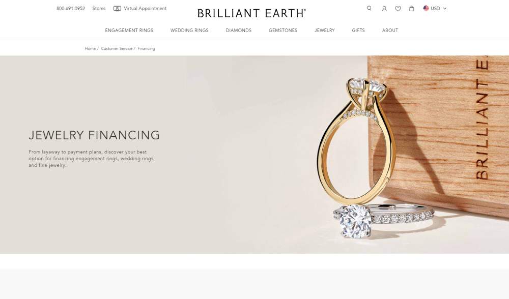 Brilliant Earth financing