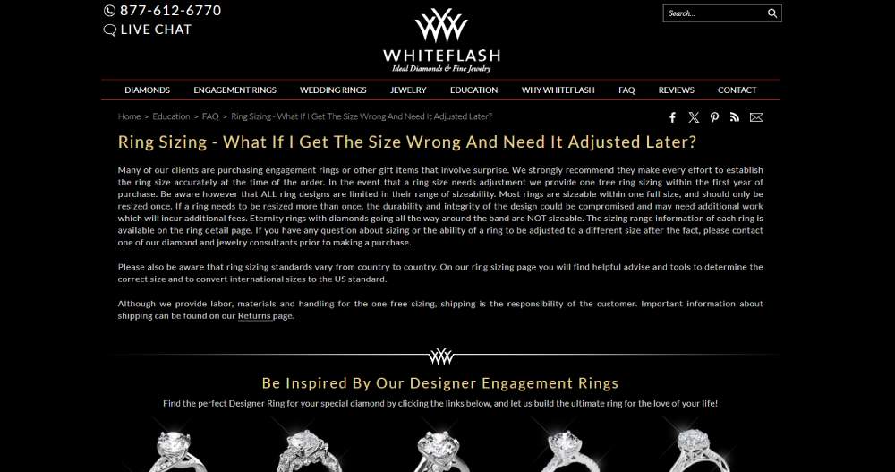 Whiteflash resizing