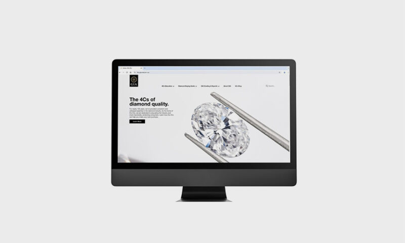 GIA Launches Redesigned Consumer Website Focused on Diamond Education