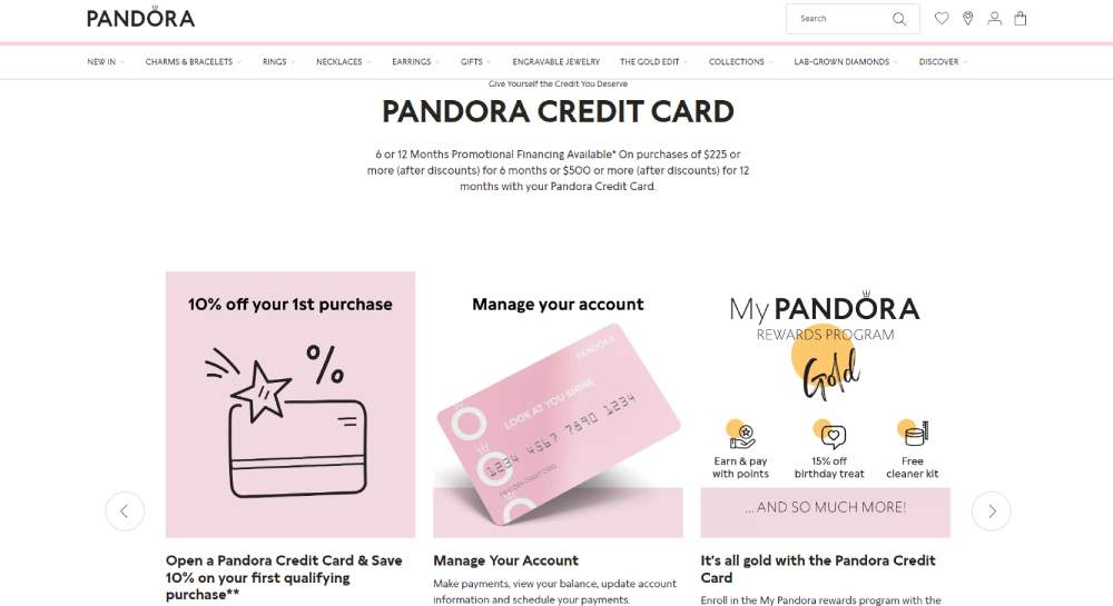 Pandora financing