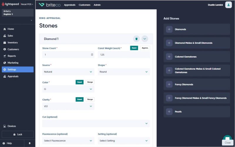 The Edge and BriteCo Announce Integration to Streamline Jewelry Appraisals